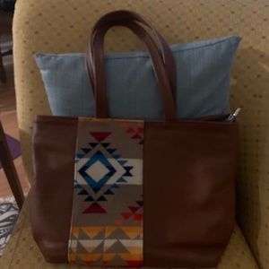 Designer bag Luna+willow leather bag made in US